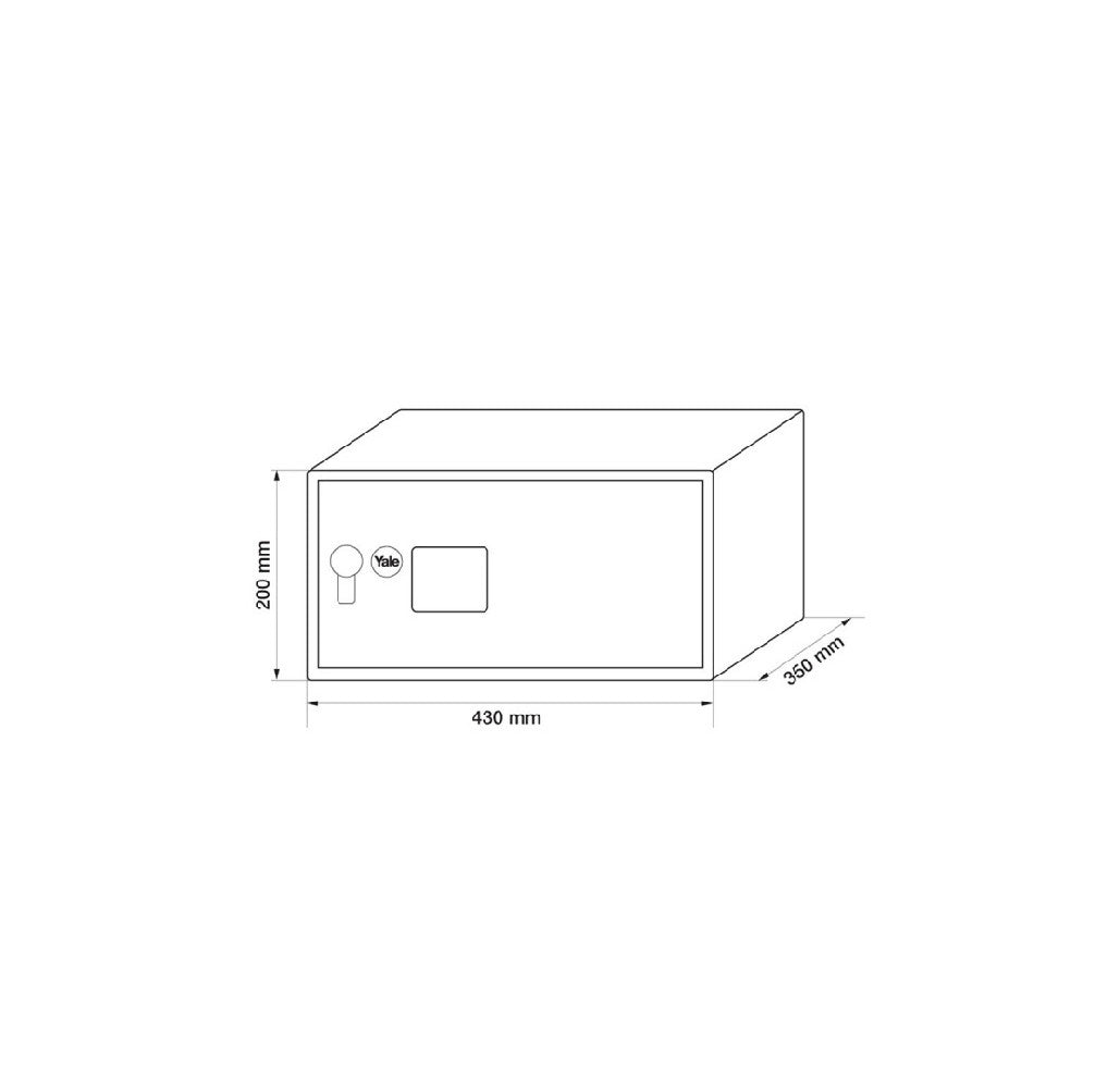 Caja de Seguridad Laptop 24 lts.